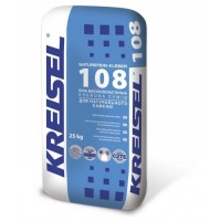 Біла високоеластична клейова суміш для натурального каменю Kreisel 108. 25 кг