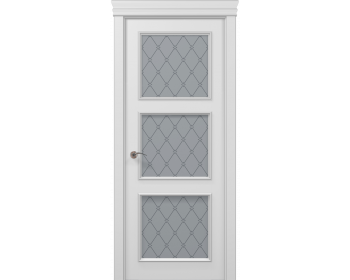 Двері міжкімнатні Папа Карло AtrDeco ART-03. Декор white