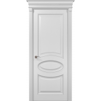 Двері міжкімнатні Папа Карло. Колекція Classic. Модель Florence F. Декор Ясень білий
