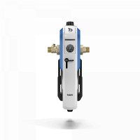 Фільтр одноважільний для механічної очистки води з ручним промиванням BWT HWS E1 3/4" (біло-синій)