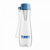 Пластикова пляшка BWT для води з вставкою. Синя, 600мл