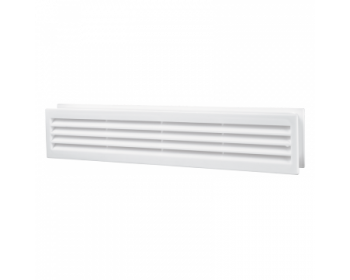 Решітка вентиляційна Домовент ДВ 430/2. Колір білий