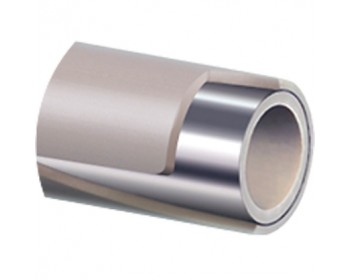 Труба ROZMA Stabi ППР / поліпропілен з алюмінієм, беззачисна 40 х 5,5 мм (20м)