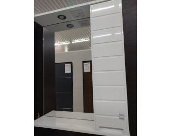 Дзеркало серія Ронда 60 R Біле