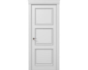 Двері міжкімнатні Папа Карло. Колекція AtrDeco ART-03F. Декор white 9003