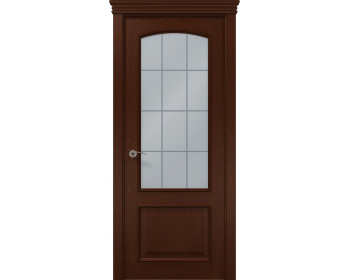 Двері міжкімнатні Папа Карло. Колекція Classic. Модель Arca. Декор Ясень 