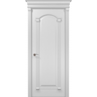 Двері міжкімнатні Папа Карло. Колекція Classic. Модель Britania-F. Декор Ясень білий