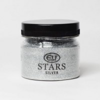Металізовані блискітки Stars Silver