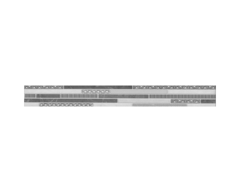 Бордюр вертикальний InterCerama PALMIRA 60 х 7 мм. Колір сірий
