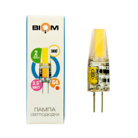 Світлодіодна лампа Biom G4 3,5W 12V 4500K BG4-3,5-12-4-S