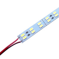 Світлодіодна лінійка BRT 5730-144 led W 2-pin 6500K 12В IP20 білий зі скотчем