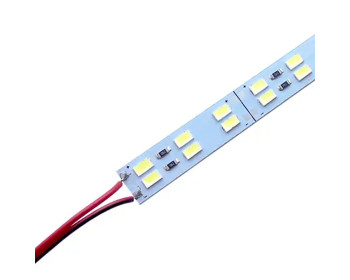 Світлодіодна лінійка BRT 5730-144 led W 2-pin 6500K 12В IP20 білий зі скотчем