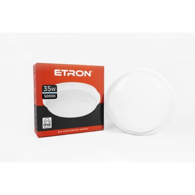 Світильник світлодіодний ETRON Communal 1-ЕCР-514-C 35W 5000K circle USD