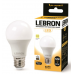Світлодіодна лампа LED Lebron L-A 60, 12W, Е27, 4100К, 1100 Lm. Акустичний датчик