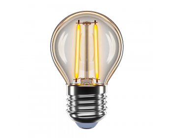Світлодіодна лампа LED Velmax V-Filament-Amber-G45, 4W, Е27, 2200К 400 Lm