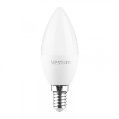 Лампа LED Vestum C37 4W 4100К 220V Е14 (1-VS-1307) свічка