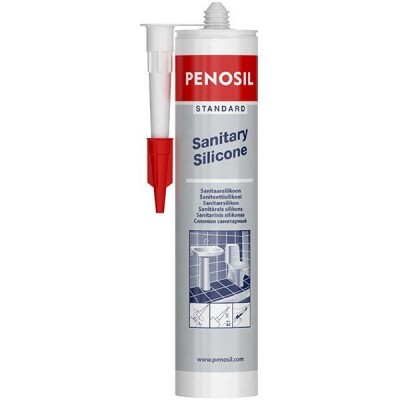 Герметик санітарний  прозорий стандарт 280 мл, Penosil