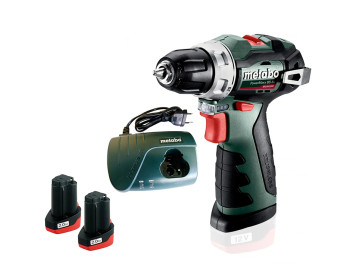 Акумуляторний дриль-шурупокрут Metabo PowerMaxx BS BL 2х2.0 Аг