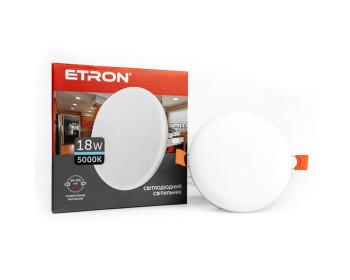 Світлодіодний світильник ETRON Decor 1-EDP-611 18W 5000К IP20 коло