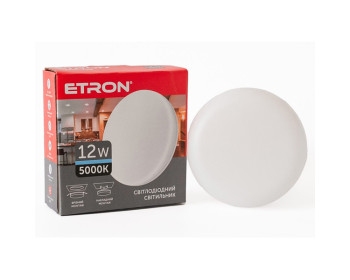 Світлодіодний світильник ETRON 1-EMP-705 Multipurpose 12W 5000К ІР20