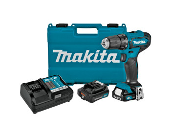 Акумуляторний дриль-шурупокрут Makita DF333DWAE (CXT, 2Аг х 2шт, DC10WC, кейс)