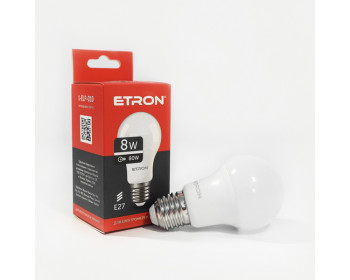 Лампа світ. ETRON Light Power A55 8W 4200K E27 (1-ELP-010)