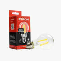 Лампа світ. ETRON Filament Power A60 10W 3000K E27 (1-EFP-107)