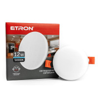 Світлодіодний світильник ETRON Decor 1-EDP-605 12W 5000К IP20 коло