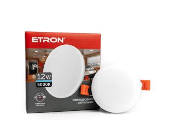 Світлодіодний світильник ETRON Decor 1-EDP-605 12W 5000К IP20 коло