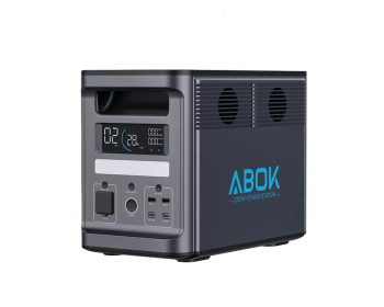 Зарядна станція ABOK Power Station 2000 Вт. Ємність 1536 Ват/год