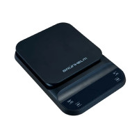 Ваги кухонні з таймером для кави та спецій-KES-030B чорнi Grunhelm