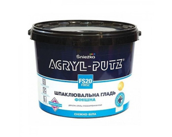 Шпаклівка Акрил Путс (Acryl-Putz) фініш FS20, 1,5 кг
