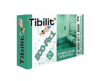 Клей для плитки Tibilit ECO-Fix 1 25 кг
