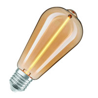 Світлодіодна філаментна лампа ETRON Filament Magnetic 1-EFP-1198 3W 1800K ST64 E27 Golden