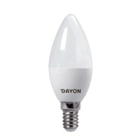 Лампа LED DAYON 8W, 4100K, E14, 220V, C37, 1730-ЕМТ