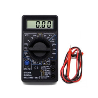 Цифровий мультиметр DT-830 (тестер) Чорний Цифровий мультиметр DT-830 (тестер) Чорний
