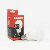 LED лампа ETRON Light 1-ELP-006 A60 12W 4200K E27 12W 4200K E27 12W 4200K E27