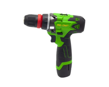 Акумуляторний шурупокрут Procraft Industrial PA12DFR (знімний патрон)