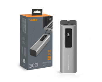 Power bank VIDEX VPB-366 100W 20000mAh Black