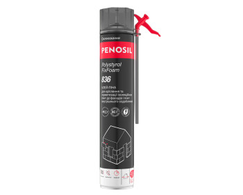PENOSIL Polystyrol FixFoam 836-клей-піна для ізоляційних плит з трубочкою