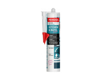 Герметик силіконовий PENOSIL Kitchen & Bath Fresh Silicone Sealant H4156 білий 280 мл