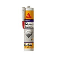 Клей-герметик Sikaflex-112 Crystal Clea C118/12 CTR290 картридж 300 мл (606989)