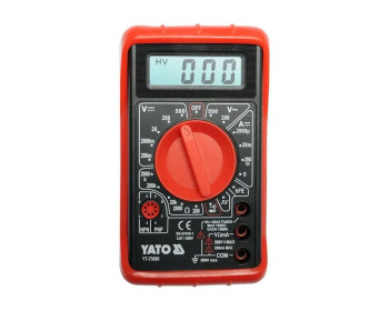 Мультиметр/цифровий вимірювач, зумер YATO YT-73080