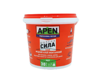 Клей монтажний Apen шалена сила, 1.2 кг