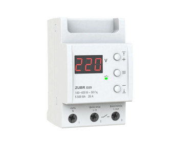 Однофазне реле напруги ZUBR D25