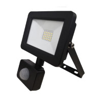 Прожектор світлодіодний з датчиком руху "ASLAN/S-10" 10W 6400K Прожектор світлодіодний з датчиком руху "ASLAN/S-10" 10W 6400K