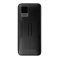 Power Bank Портативна батарея 40.000 mAh, для ноутбуків, чорний-GP-40BLT Grunhelm Power Bank Портативна батарея 40.000 mAh, для ноутбуків, чорний-GP-40BLT Grunhelm
