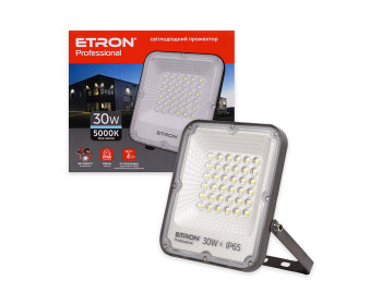 Світлодіодний прожектор ETRON Professional 30W IP65 5000K 1-ESP-230