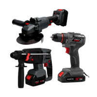 Набір акумуляторних інструментів CDR-21PROMO, AG 21-125, RH-26 Forte