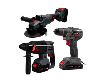 Набір акумуляторних інструментів CDR-21PROMO, AG 21-125, RH-26 Forte